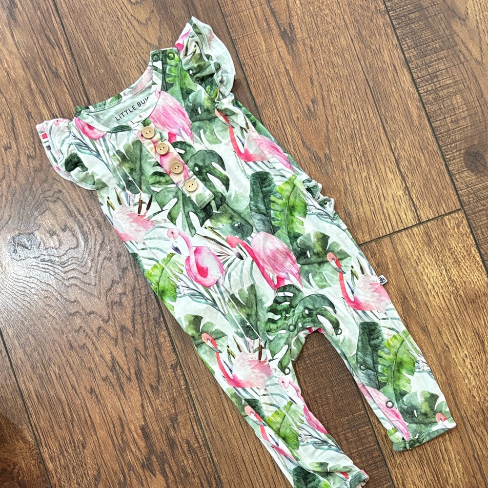 Little Bum Bums Flamingo Romper 12-18 Months